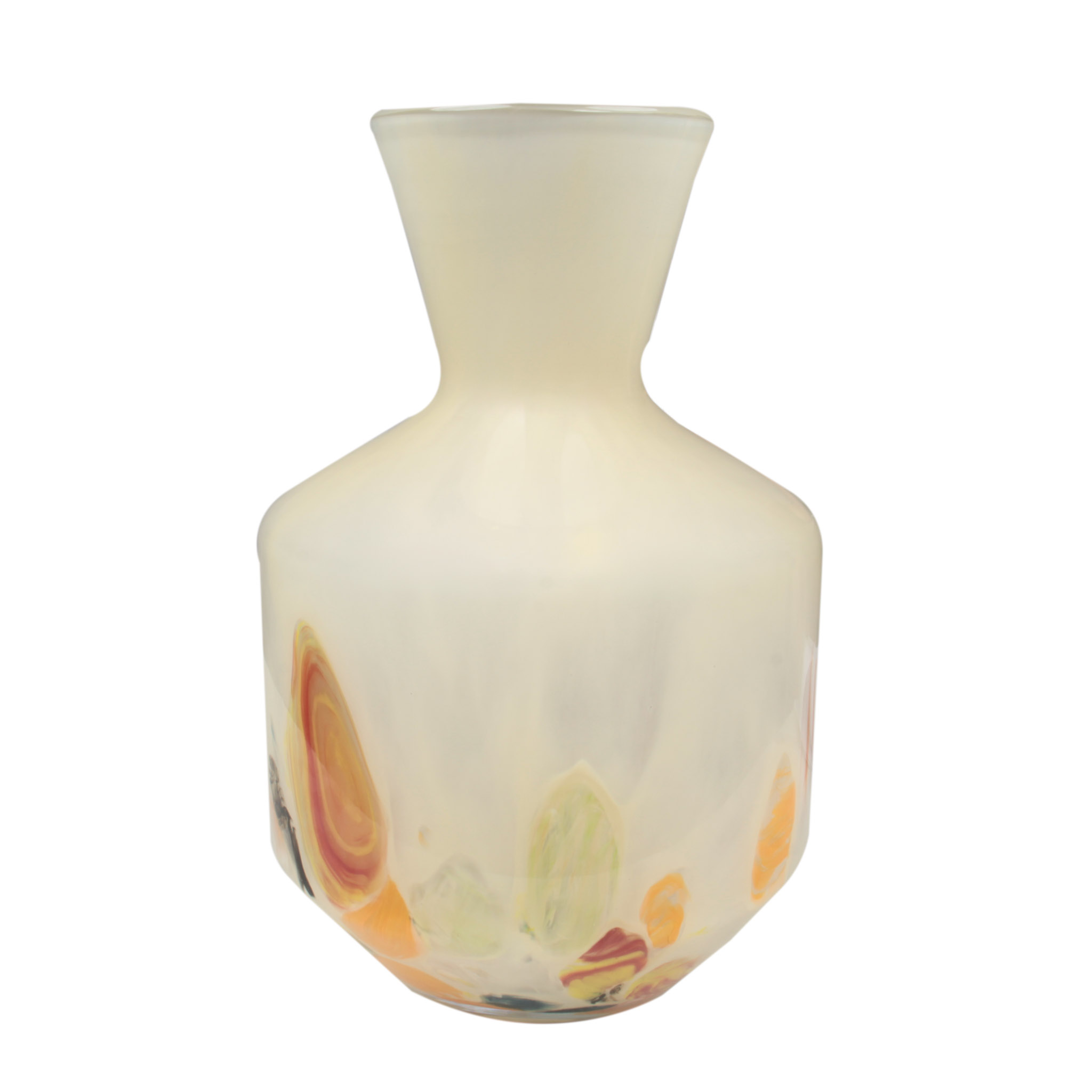 Florero de Vidrio Leaves