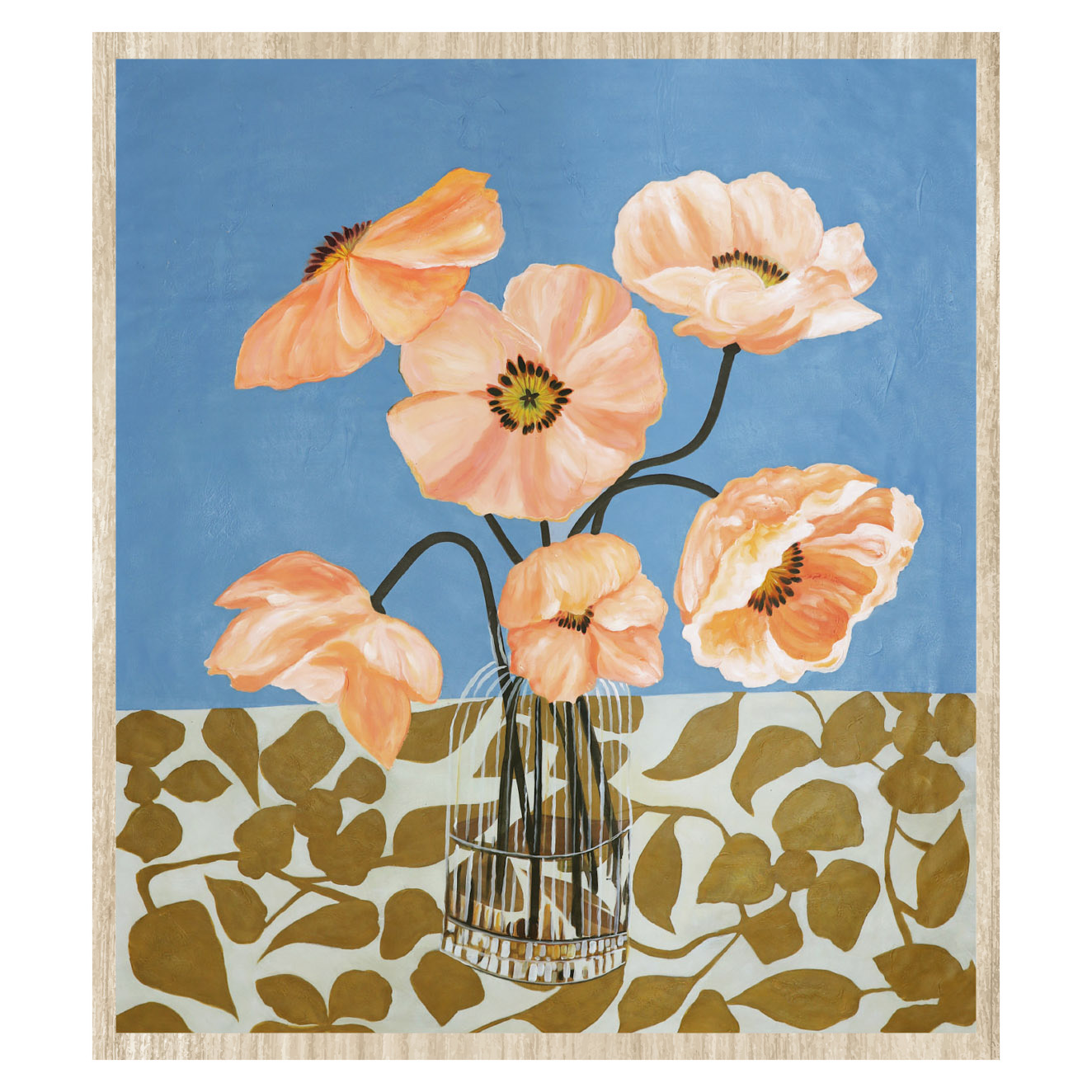 Cuadro en Óleo Naturaleza Floral