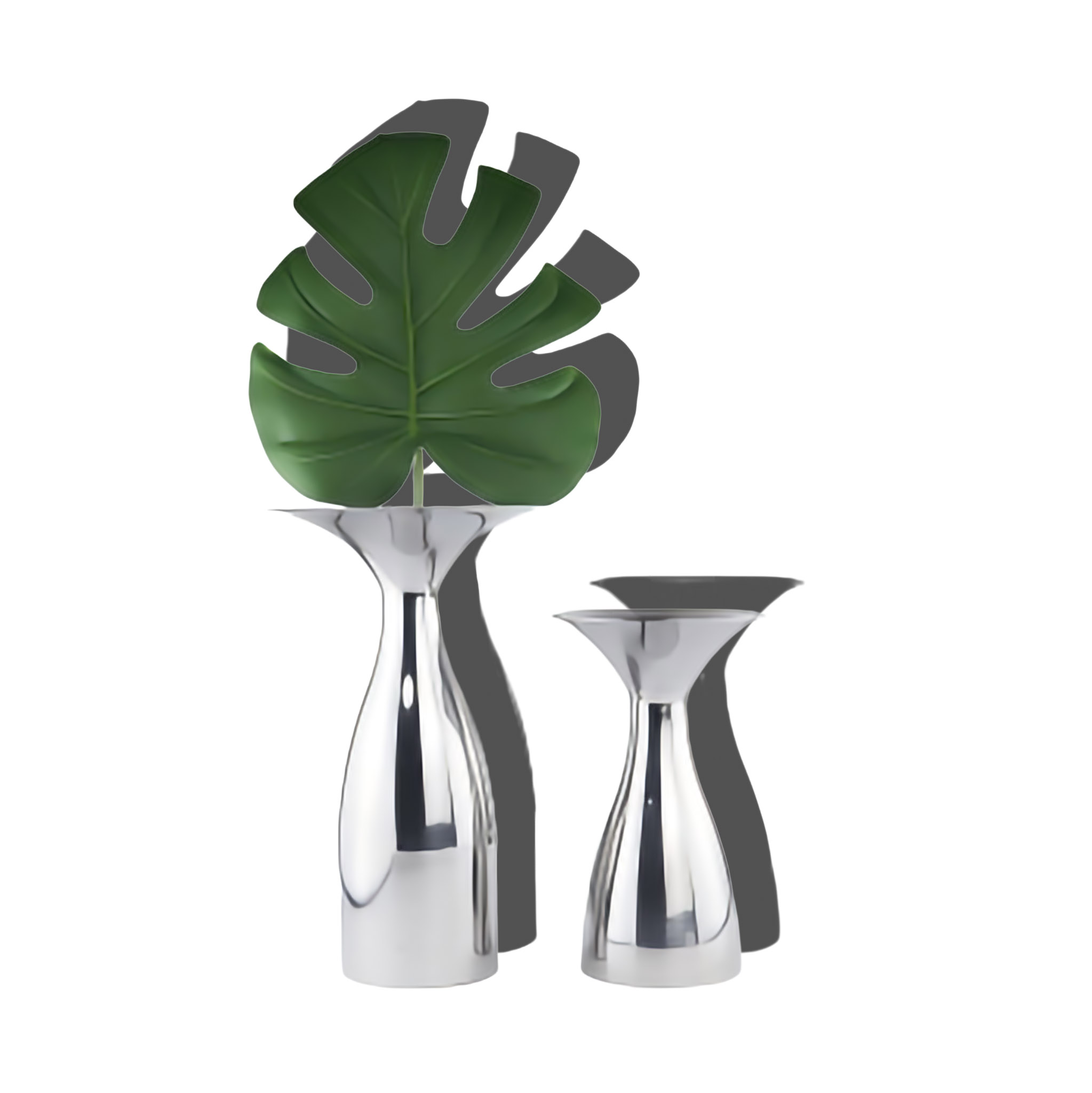 Florero de Metal Loto Grande
