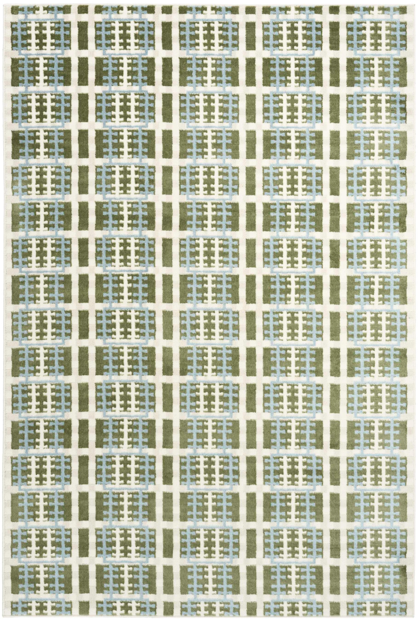 Alfombra Rectangular Retro