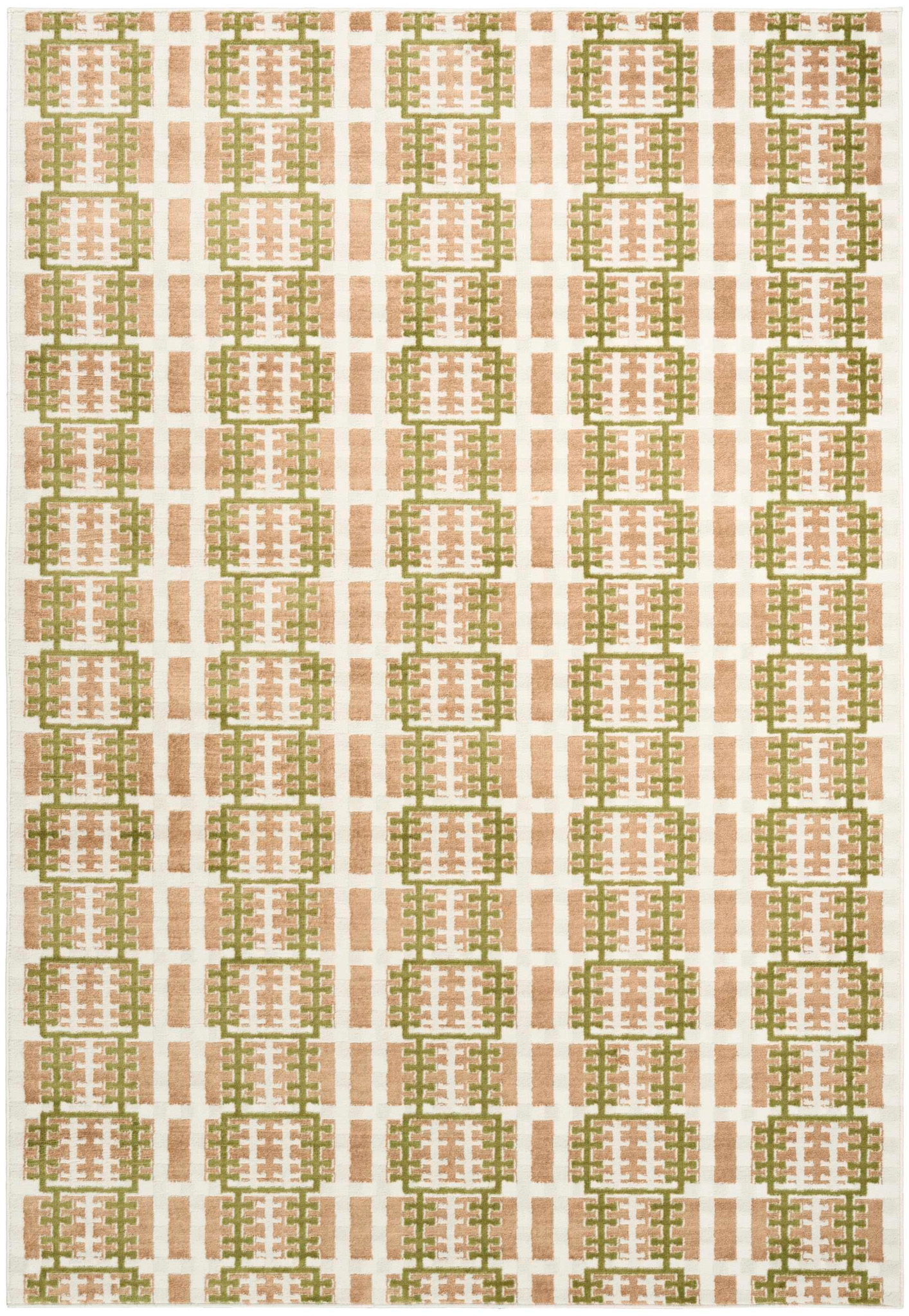 Alfombra Rectangular Retro